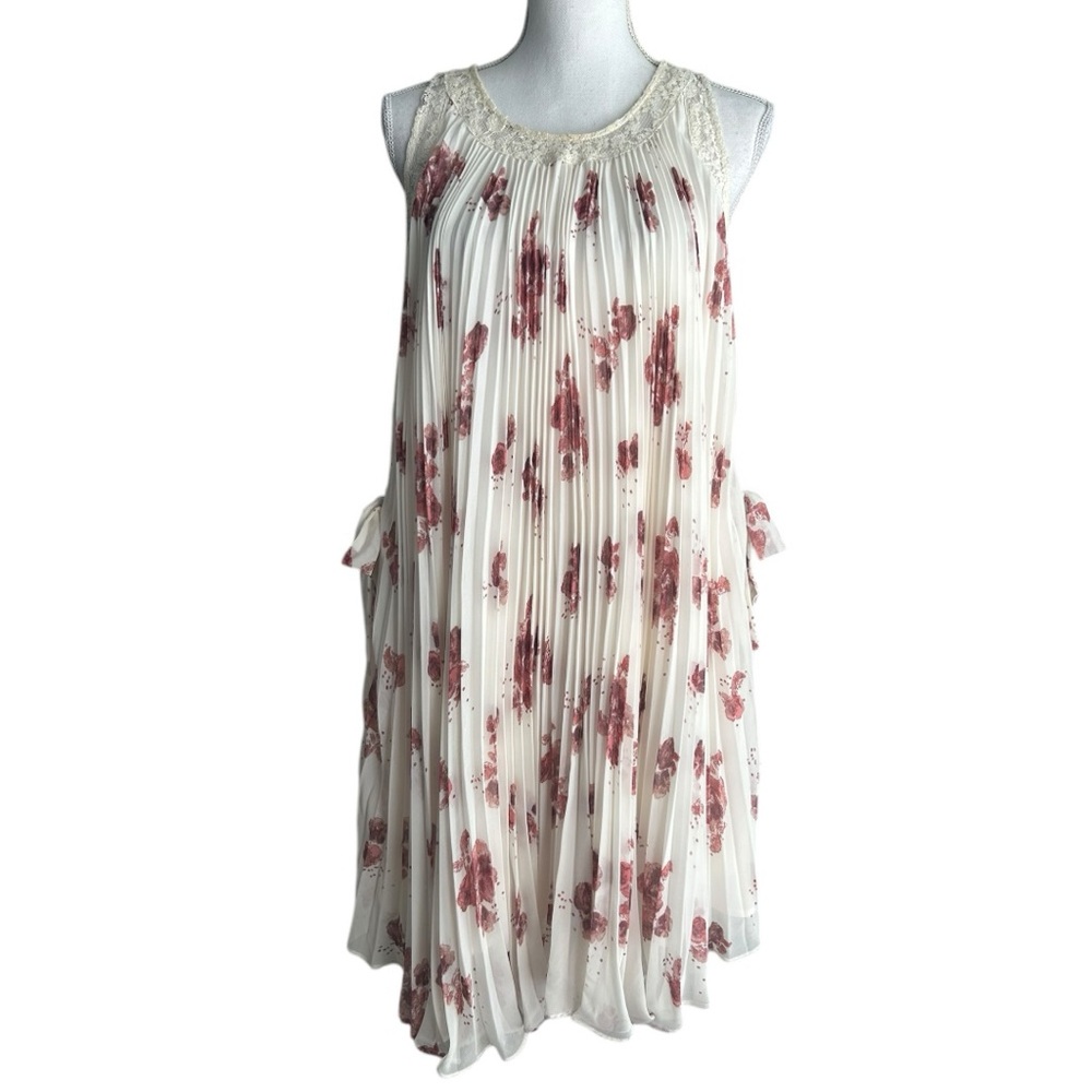 Women's Free People Pleated Dress Floral Design